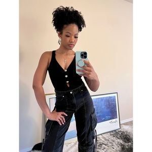 ❌SOLD❌ Vintage Clamshell Textured One Piece